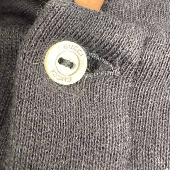 GUCCI Baby Cotton-jersey Dress In Blue - Picture 5 of 7